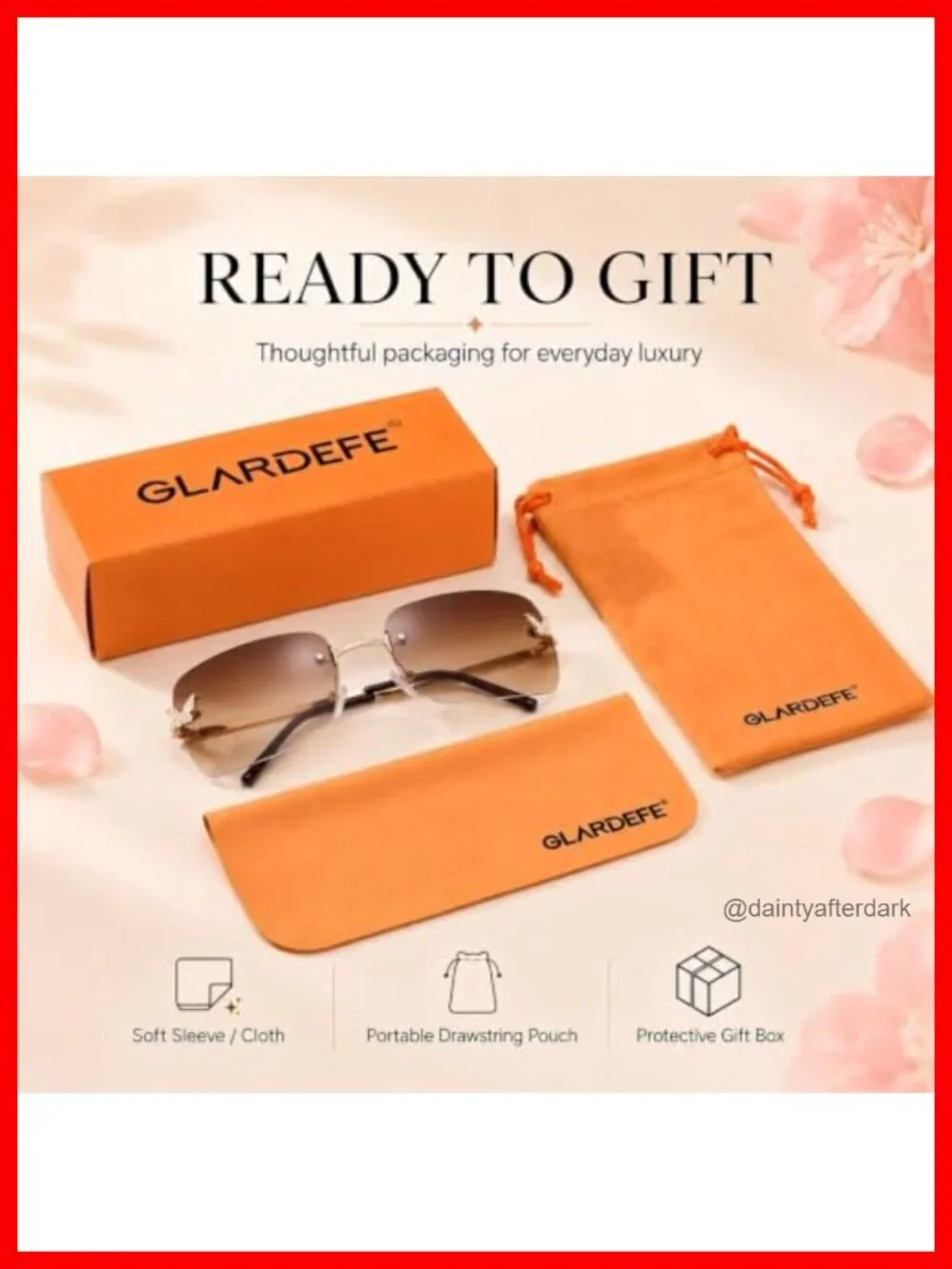 Rimless Y2K Sunglasses - Trendy 2000s Rave Shades UV Protection